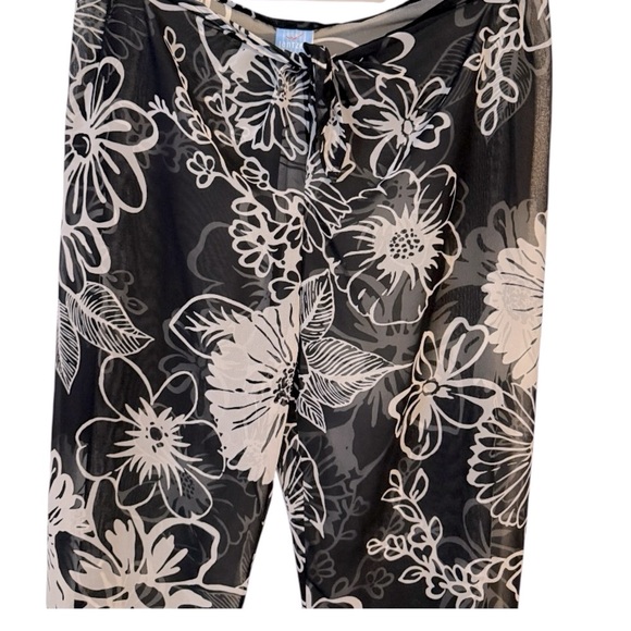 🌹𝗝𝗔𝗡𝗧𝗭𝗘𝗡 𝗕𝗟𝗔𝗖𝗞 - 𝗪𝗛𝗜𝗧𝗘 𝗦𝗛𝗘𝗘𝗥 𝗙𝗟𝗢𝗥𝗔𝗟 𝗧𝗜𝗘 𝗙𝗥𝗢𝗡𝗧 𝗖𝗢𝗩𝗘𝗥 𝗨𝗣 𝗣𝗔𝗡𝗧𝗦 - Picture 4 of 8